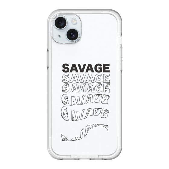 スリムプロテクションプレミアムケース［ SAVAGE Black ］