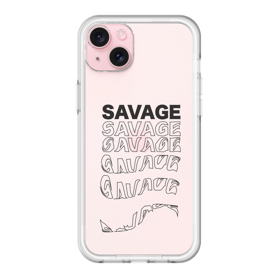 スリムプロテクションプレミアムケース［ SAVAGE Black ］
