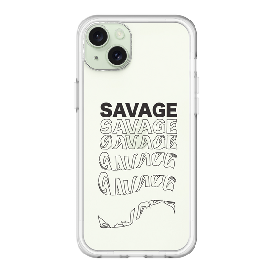 スリムプロテクションプレミアムケース［ SAVAGE Black ］