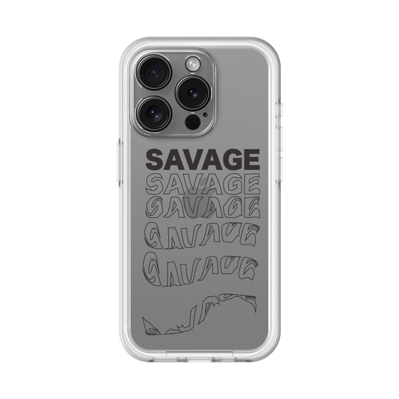 スリムプロテクションプレミアムケース［ SAVAGE Black ］