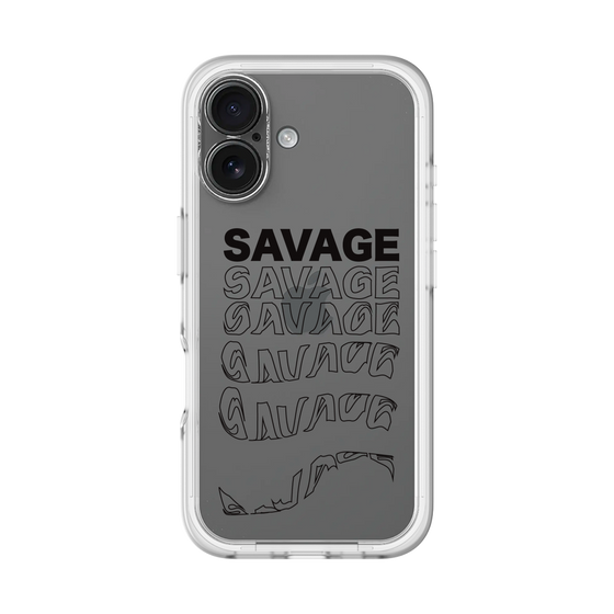 スリムプロテクションプレミアムケース［ SAVAGE Black ］