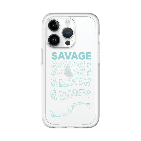 スリムプロテクションプレミアムケース［ SAVAGE Blue ］