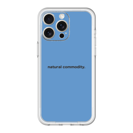 スリムプロテクションプレミアムケース［ NATURAL COMMODITY Blue ］