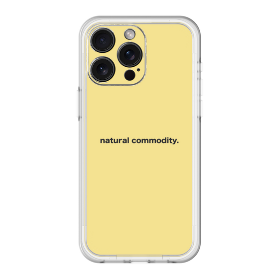 スリムプロテクションプレミアムケース［ NATURAL COMMODITY Yellow ］