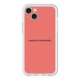 スリムプロテクションプレミアムケース［ NATURAL COMMODITY Red ］