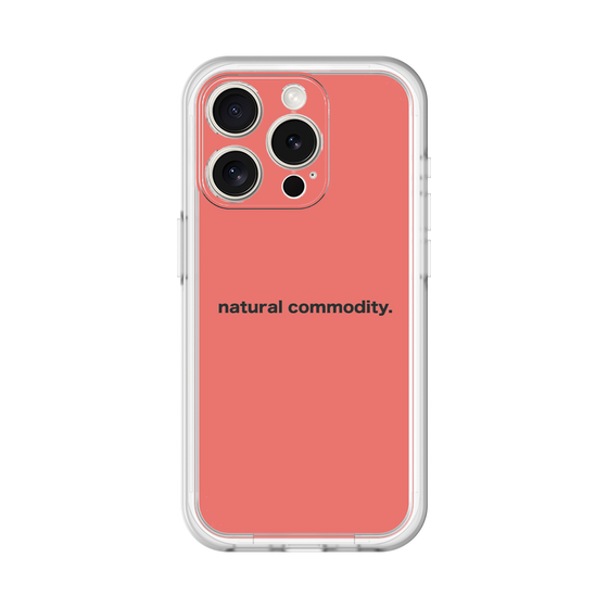 スリムプロテクションプレミアムケース［ NATURAL COMMODITY Red ］