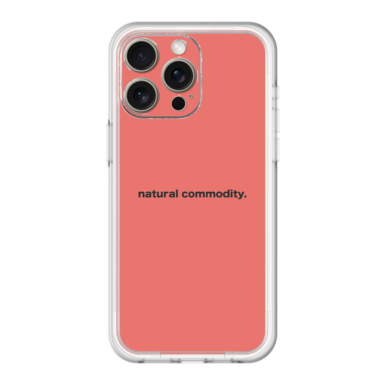 スリムプロテクションプレミアムケース［ NATURAL COMMODITY Red ］