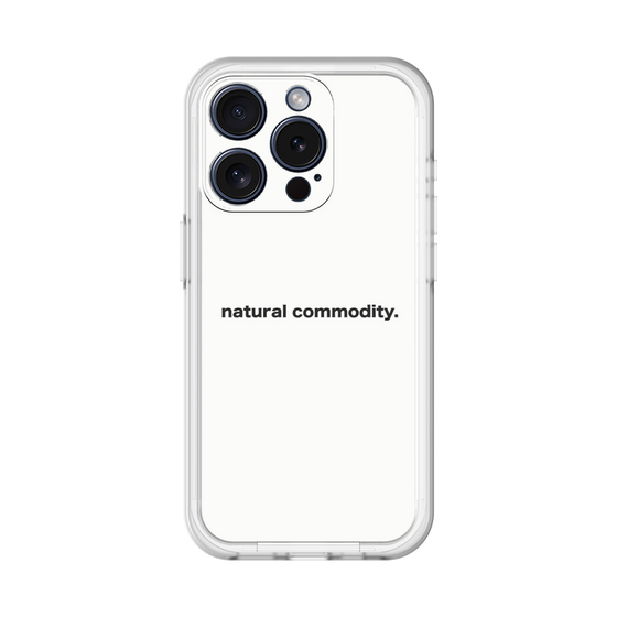 スリムプロテクションプレミアムケース［ NATURAL COMMODITY White ］