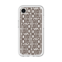 スリムプロテクションプレミアムケース［ LANVIN en Bleu - Logo Pattern - Black ］