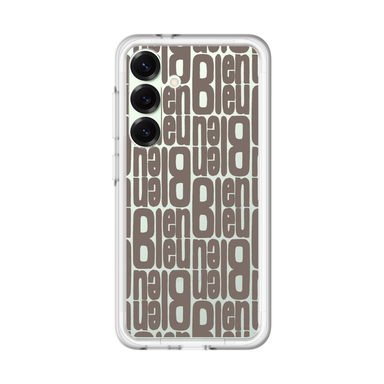 スリムプロテクションプレミアムケース［ LANVIN en Bleu - Logo Pattern - Black ］
