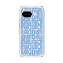スリムプロテクションプレミアムケース［ LANVIN en Bleu - Logo Pattern - Blue ］