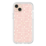 スリムプロテクションプレミアムケース［ LANVIN en Bleu - Logo Pattern - Pink ］