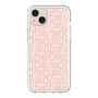 スリムプロテクションプレミアムケース［ LANVIN en Bleu - Logo Pattern - Pink ］