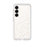 スリムプロテクションプレミアムケース［ LANVIN en Bleu - Logo Pattern - White ］