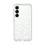 スリムプロテクションプレミアムケース［ LANVIN en Bleu - Logo Pattern - White ］