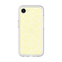 スリムプロテクションプレミアムケース［ LANVIN en Bleu - Logo Pattern - Yellow ］