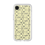 スリムプロテクションプレミアムケース［ LANVIN en Bleu - Logo Pattern - Yellow ］