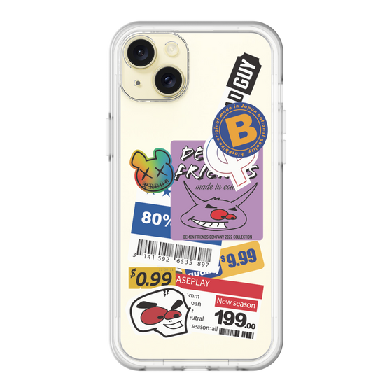 スリムプロテクションプレミアムケース［ Demon Friends Sticker .1 ］