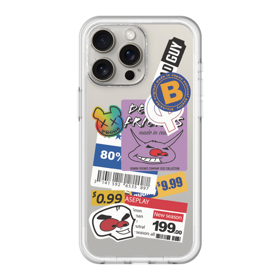 スリムプロテクションプレミアムケース［ Demon Friends Sticker .1 ］