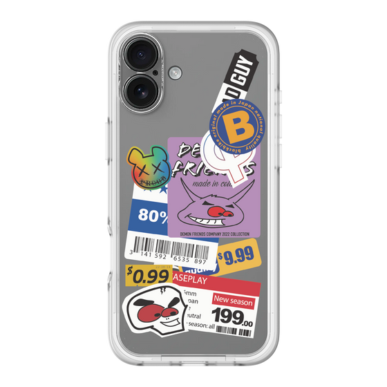 スリムプロテクションプレミアムケース［ Demon Friends Sticker .1 ］