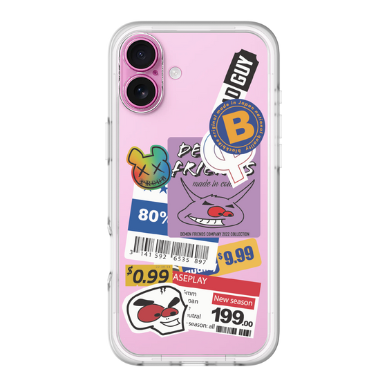 スリムプロテクションプレミアムケース［ Demon Friends Sticker .1 ］