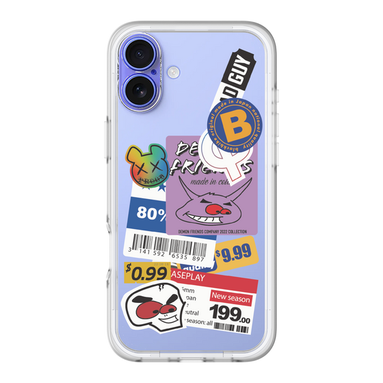 スリムプロテクションプレミアムケース［ Demon Friends Sticker .1 ］