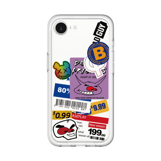 スリムプロテクションプレミアムケース［ Demon Friends Sticker .1 ］