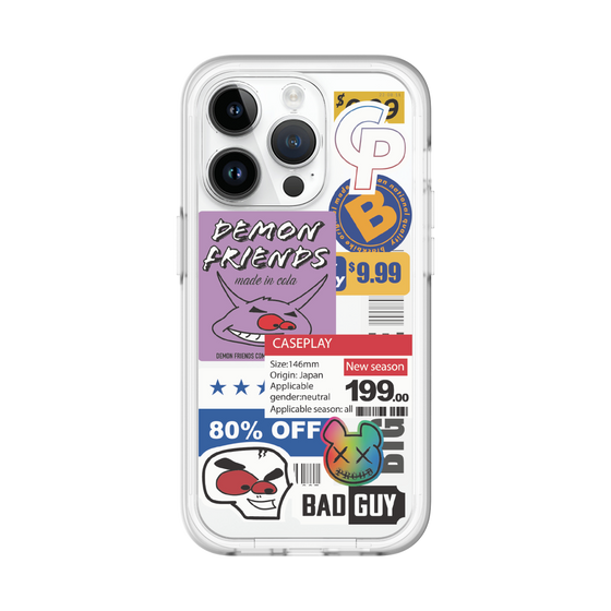 スリムプロテクションプレミアムケース［ Demon Friends Sticker .3 ］