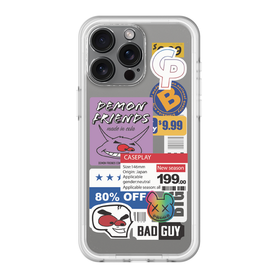 スリムプロテクションプレミアムケース［ Demon Friends Sticker .3 ］