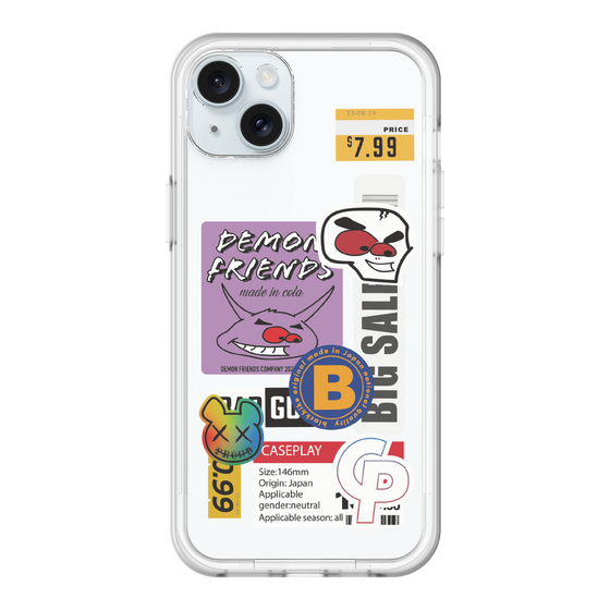 スリムプロテクションプレミアムケース［ Demon Friends Sticker .4 ］