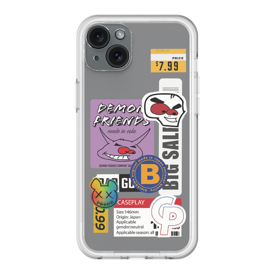 スリムプロテクションプレミアムケース［ Demon Friends Sticker .4 ］
