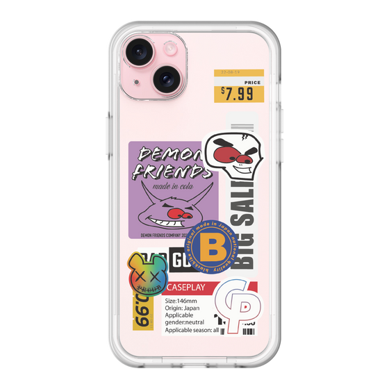 スリムプロテクションプレミアムケース［ Demon Friends Sticker .4 ］
