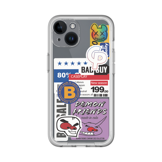 スリムプロテクションプレミアムケース［ Demon Friends Sticker .5 ］