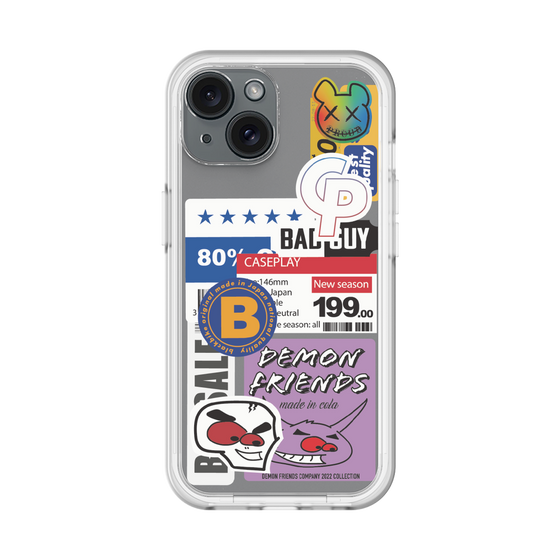 スリムプロテクションプレミアムケース［ Demon Friends Sticker .5 ］