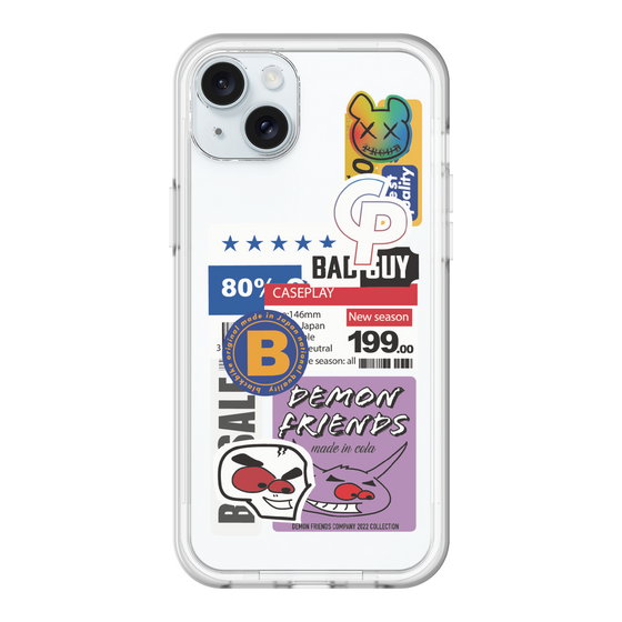 スリムプロテクションプレミアムケース［ Demon Friends Sticker .5 ］