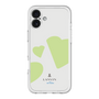 スリムプロテクションプレミアムケース［ LANVIN en Bleu Hearts Green - ランバン ハート グリーン ］