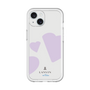 スリムプロテクションプレミアムケース［ LANVIN en Bleu Hearts Purple - ランバン ハート パープル ］