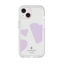 スリムプロテクションプレミアムケース［ LANVIN en Bleu Hearts Purple - ランバン ハート パープル ］