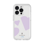 スリムプロテクションプレミアムケース［ LANVIN en Bleu Hearts Purple - ランバン ハート パープル ］