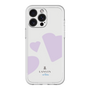 スリムプロテクションプレミアムケース［ LANVIN en Bleu Hearts Purple - ランバン ハート パープル ］