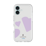 スリムプロテクションプレミアムケース［ LANVIN en Bleu Hearts Purple - ランバン ハート パープル ］