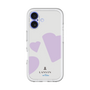 スリムプロテクションプレミアムケース［ LANVIN en Bleu Hearts Purple - ランバン ハート パープル ］