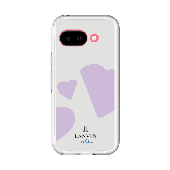 スリムプロテクションプレミアムケース［ LANVIN en Bleu Hearts Purple - ランバン ハート パープル ］