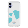 スリムプロテクションプレミアムケース［ LANVIN en Bleu Hearts Blue - ランバン ハート ブルー ］