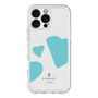 スリムプロテクションプレミアムケース［ LANVIN en Bleu Hearts Blue - ランバン ハート ブルー ］
