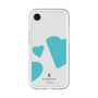 スリムプロテクションプレミアムケース［ LANVIN en Bleu Hearts Blue - ランバン ハート ブルー ］