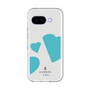 スリムプロテクションプレミアムケース［ LANVIN en Bleu Hearts Blue - ランバン ハート ブルー ］
