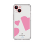 スリムプロテクションプレミアムケース［ LANVIN en Bleu Hearts Pink - ランバン ハート ピンク ］