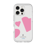 スリムプロテクションプレミアムケース［ LANVIN en Bleu Hearts Pink - ランバン ハート ピンク ］