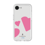スリムプロテクションプレミアムケース［ LANVIN en Bleu Hearts Pink - ランバン ハート ピンク ］